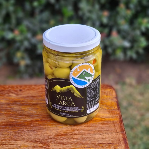 Aceitunas verdes rellenas x390gr